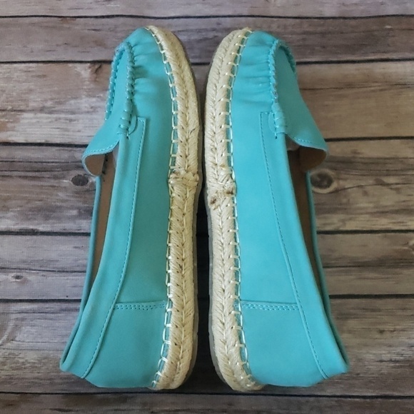 Maker's Shoes Aqua Moca Espadrilles NIB - Picture 5 of 12